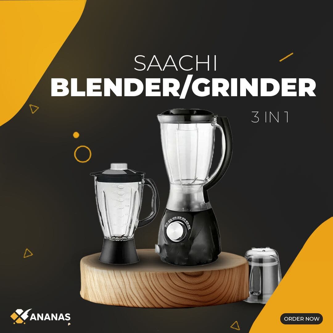 Saachi Blender With Black Quality 