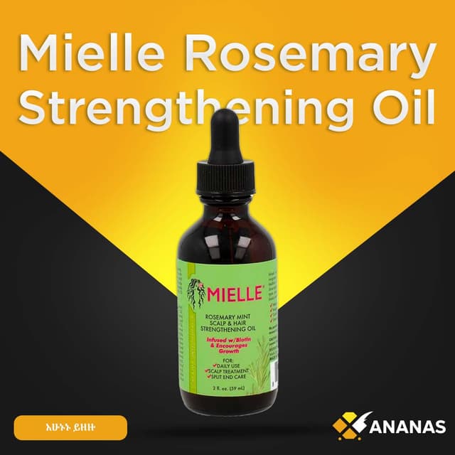 Mielle Rosemary Mint Scalp & Hair Strengthening Oil