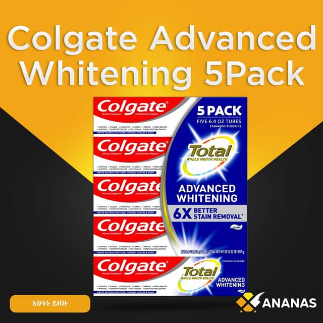 Colgate Max Fresh Whitening Toothpaste - 5 Pack