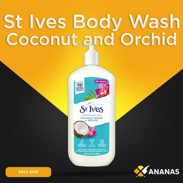 St. Ives Coconut & Orchid Body Wash
