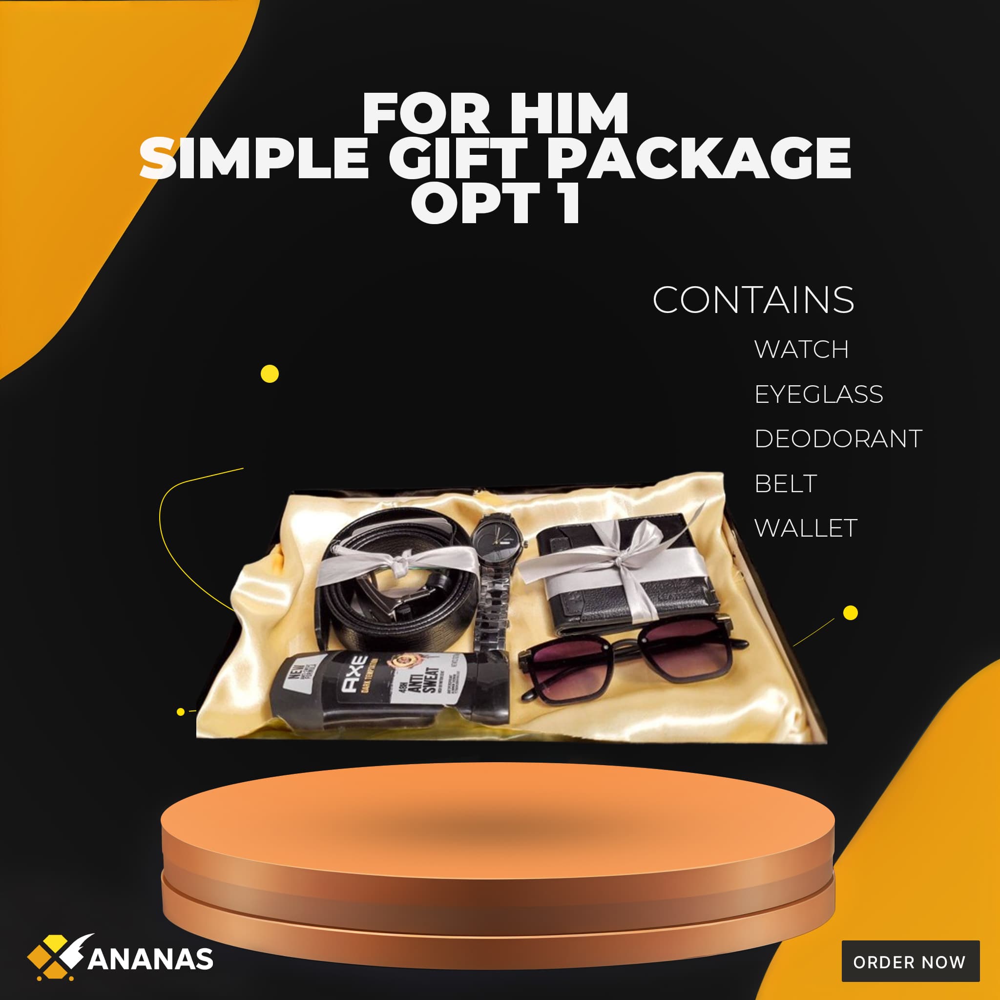 For Him Simple Gift Package Opt1