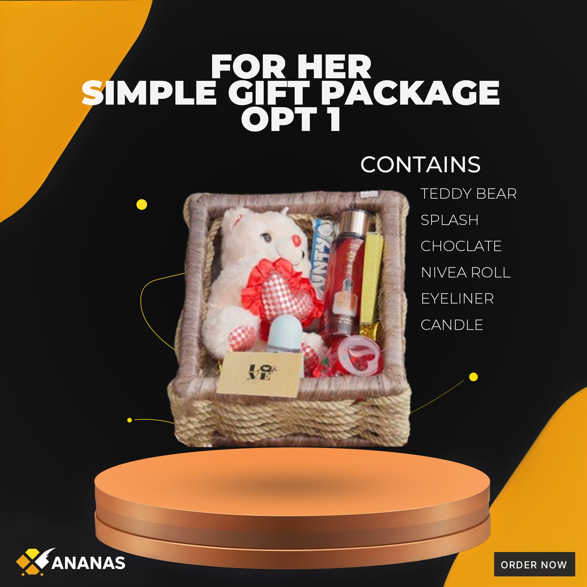 For Her Simple Gift Package Opt 1