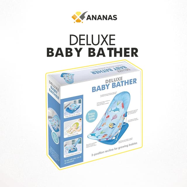 Deluxe baby bather 