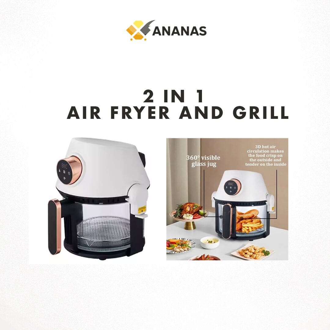 2 in 1 Air fryer and Grill