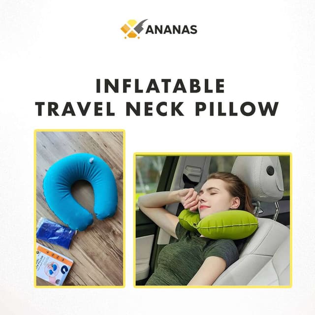 Inflatable Travel Neck Pillow 