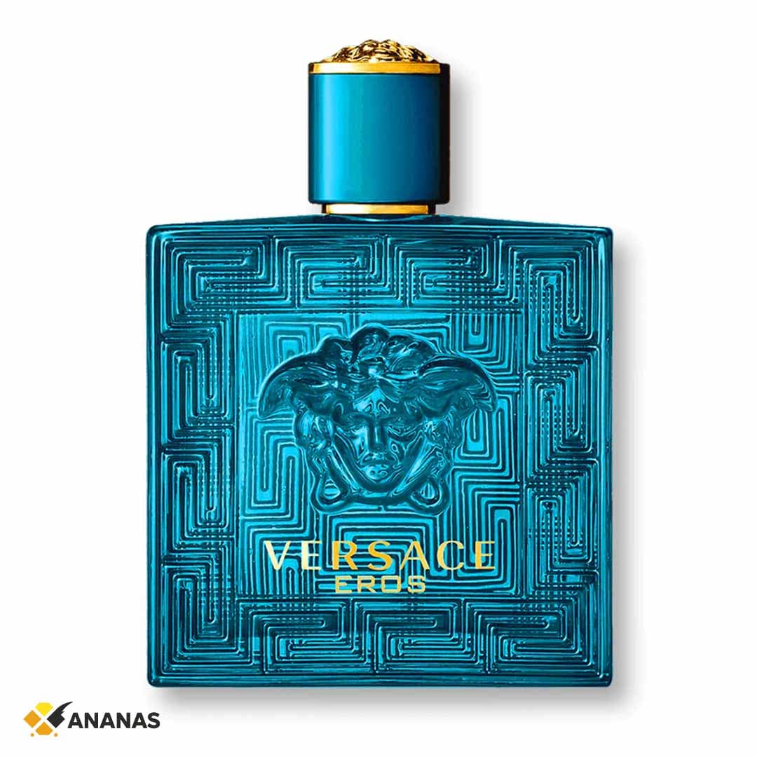Versace Eros Eau de Parfum for Men – 100ml – Intense, Long-Lasting Fragrance with Vanilla, Mint & Cedarwood – Bold & Seductive Scent