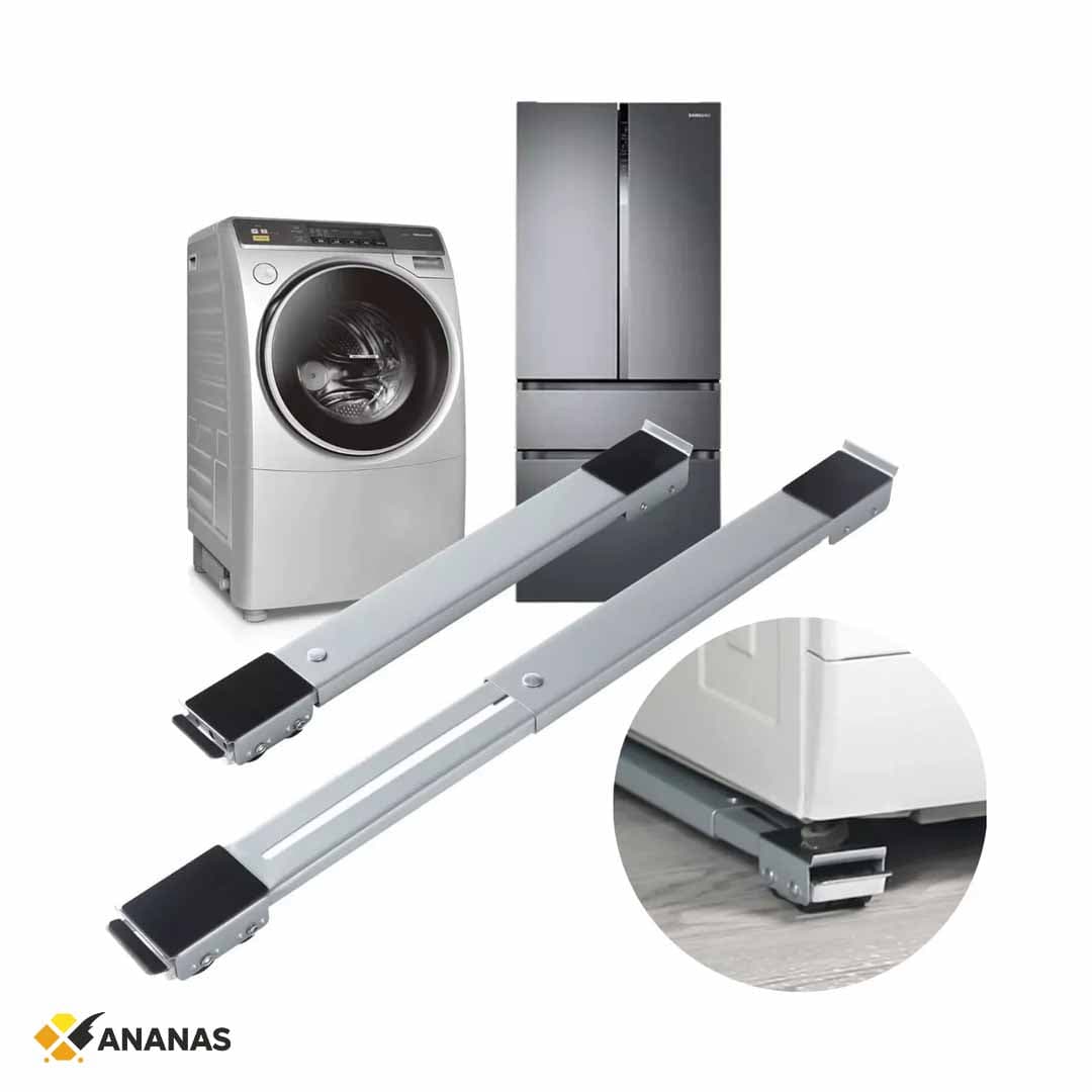Heavy Duty Adjustable Appliance Roller. Mobile Base for Refrigerator, Washing Machine & Heavy Furniture