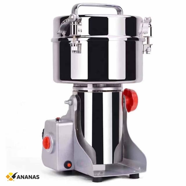 500g Electric Food Grinder Mill. High-Speed Stainless Steel Grinder Machine for Spices, Coffee & Grains