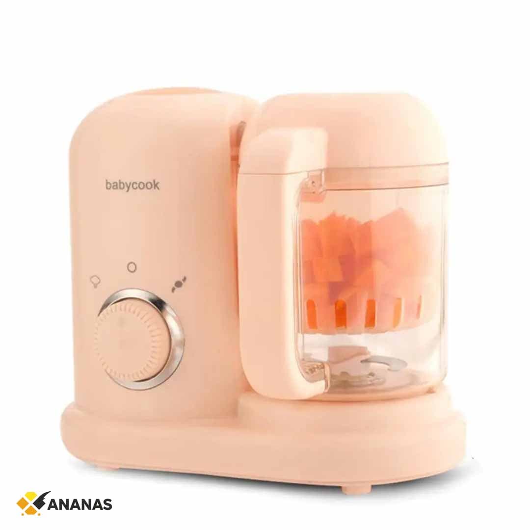  Baby Food Processor. Steam Cook, Blend, Defrost & Reheat, Compact Steamer Blender for Homemade Purees