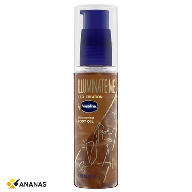 Vaseline illuminate shimmering body oil