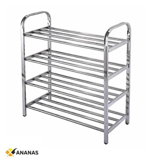  4 layer Stainless Steel Shoes Rack 
