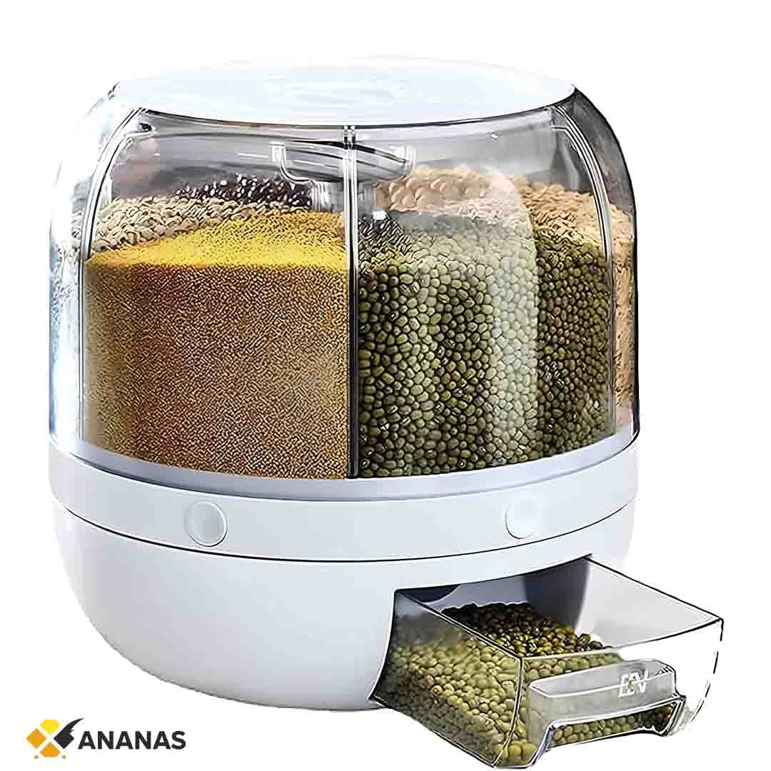 360° Rotating Grain Storage