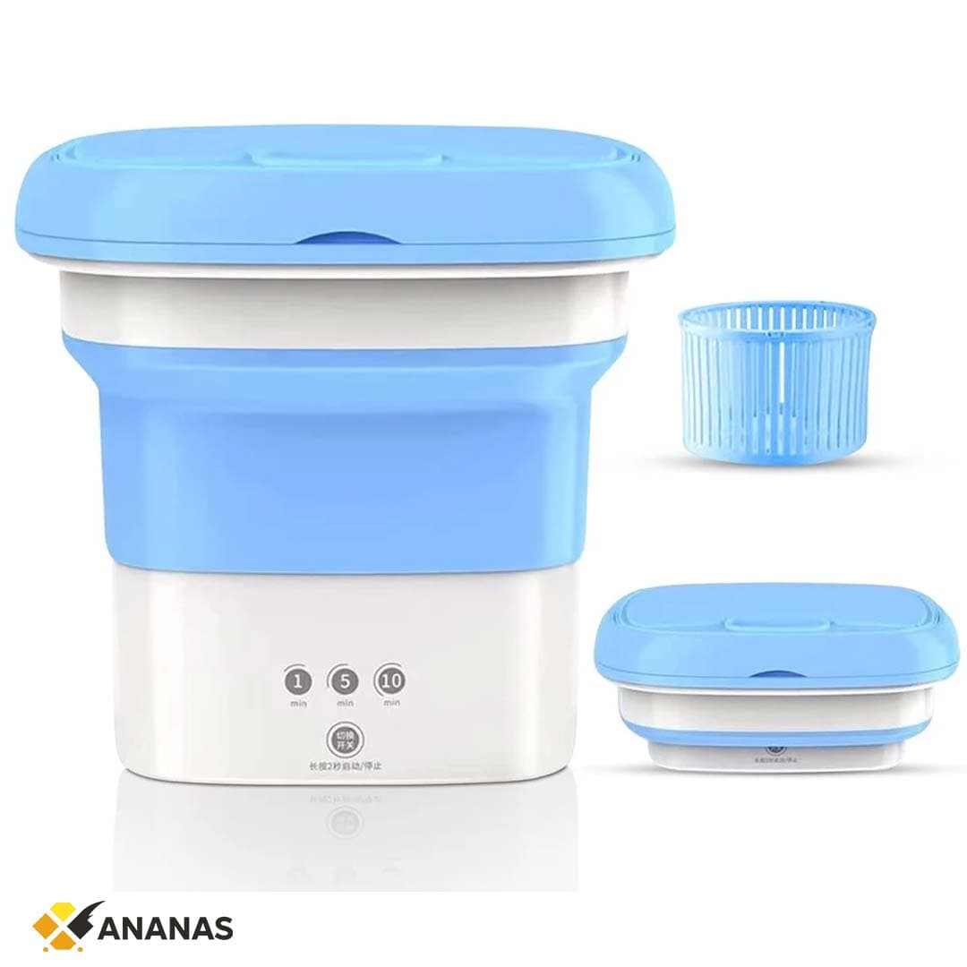 Foldable washing machine