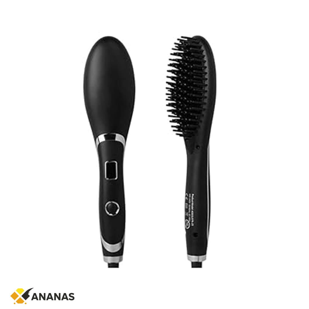  Gemei Professional Hair Straightener Brush
