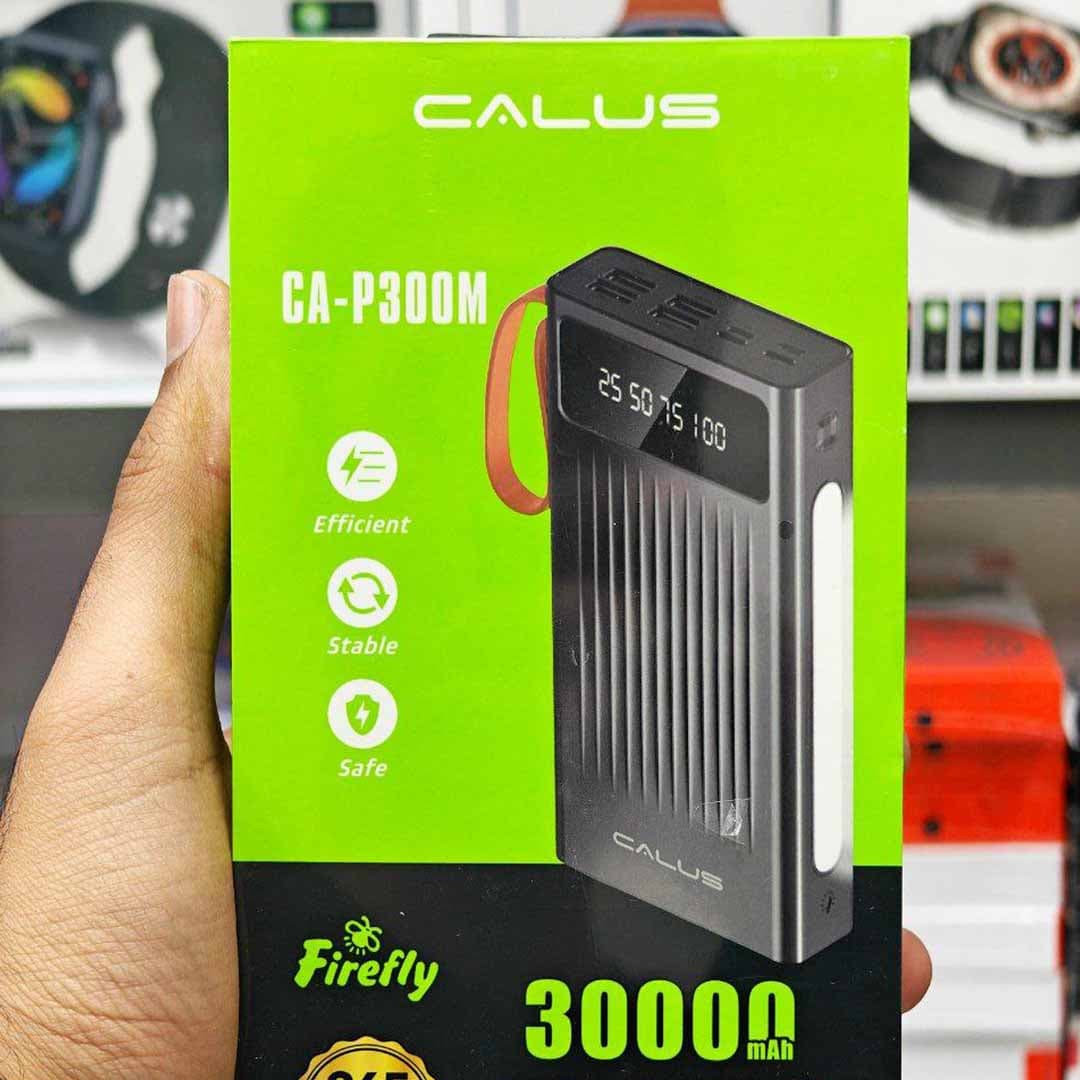 Calus CA-P300M Power Bank. 30,000mAh High-Capacity Fast Charging