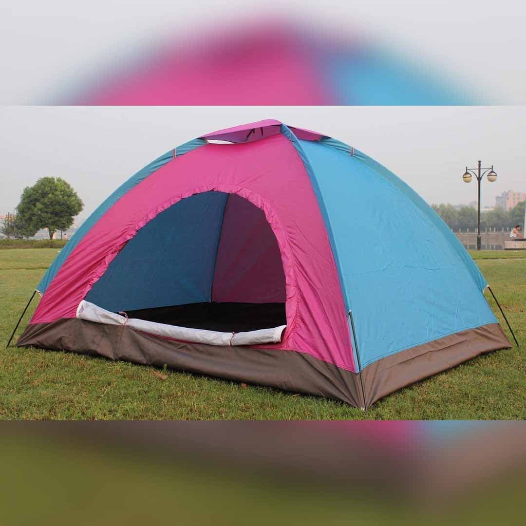 Portable Camping Tent. Weather Resistant Outdoor Shelter.