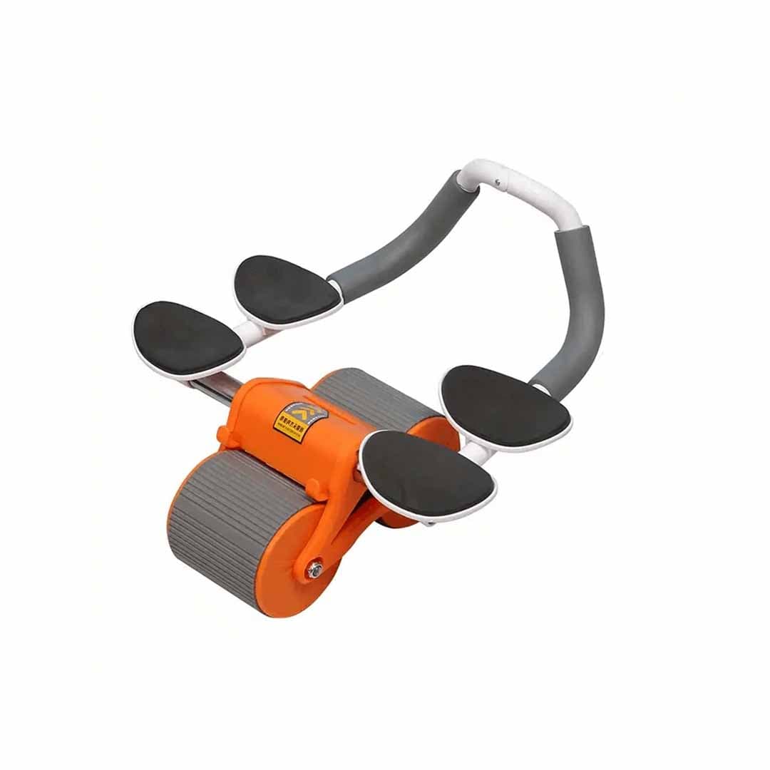 Automatic Rebound Abdomen Wheel with Elbow Support. Stable Abdominal Trainer for Home Gym.
