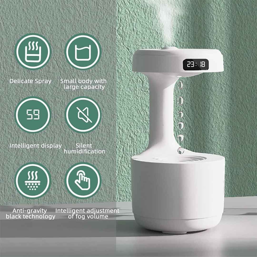 Gravity Humidifier (With Clock)