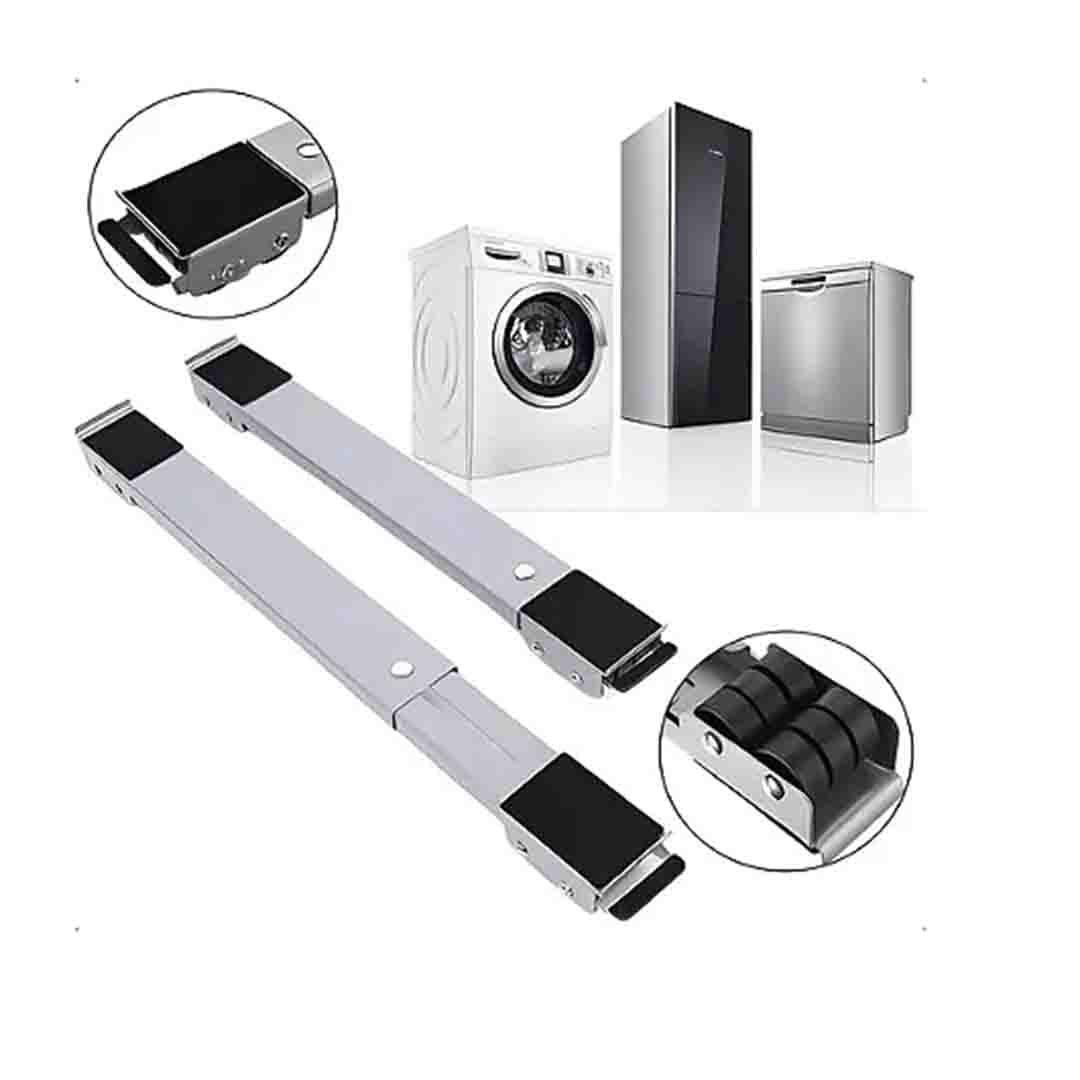 Heavy Duty Adjustable Appliance Roller. Mobile Base for Refrigerator, Washing Machine & Heavy Furniture