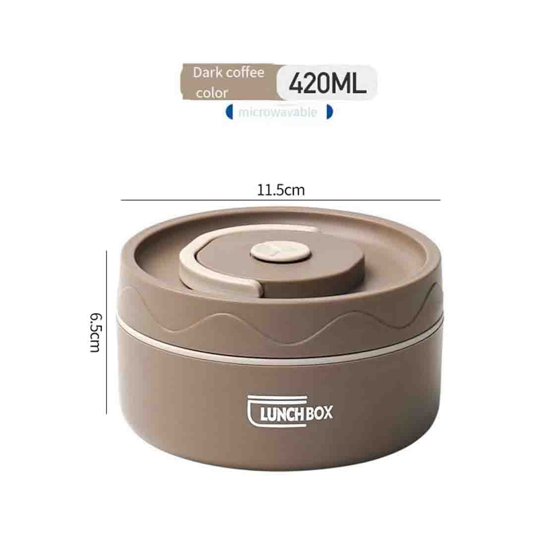 Stainless Steel Insulated Lunch Box with Thermal Bag. Leakproof & Portable Food Container for Hot/Cold Meals