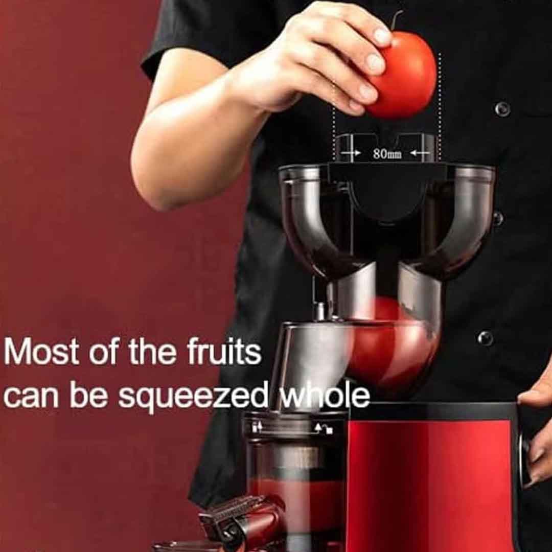 Sokany Slow Juicer Machine. Cold Press Extractor with Quiet Motor & Easy Clean Design for Fruits & Vegetables