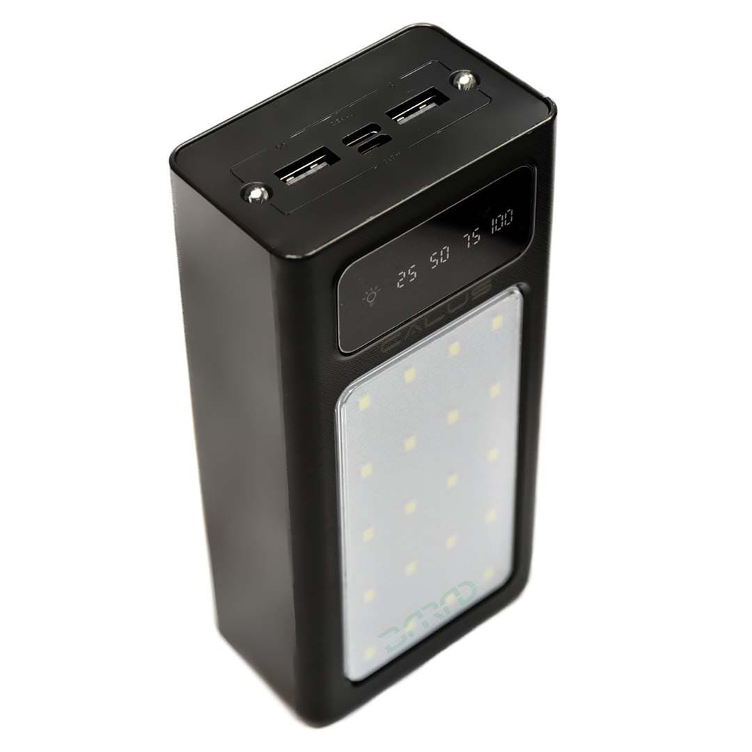 Calus P-377 30,000mAh Power Bank. High Capacity Portable Charger with Multiple Outputs & Fast Recharging