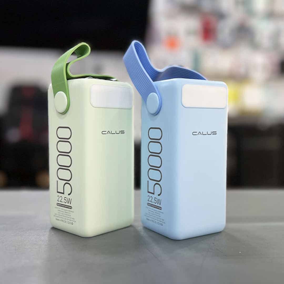 Calus Fast-H50 50,000mAh Power Bank 22.5W Super Fast Charging, Multi-Port Backup Battery