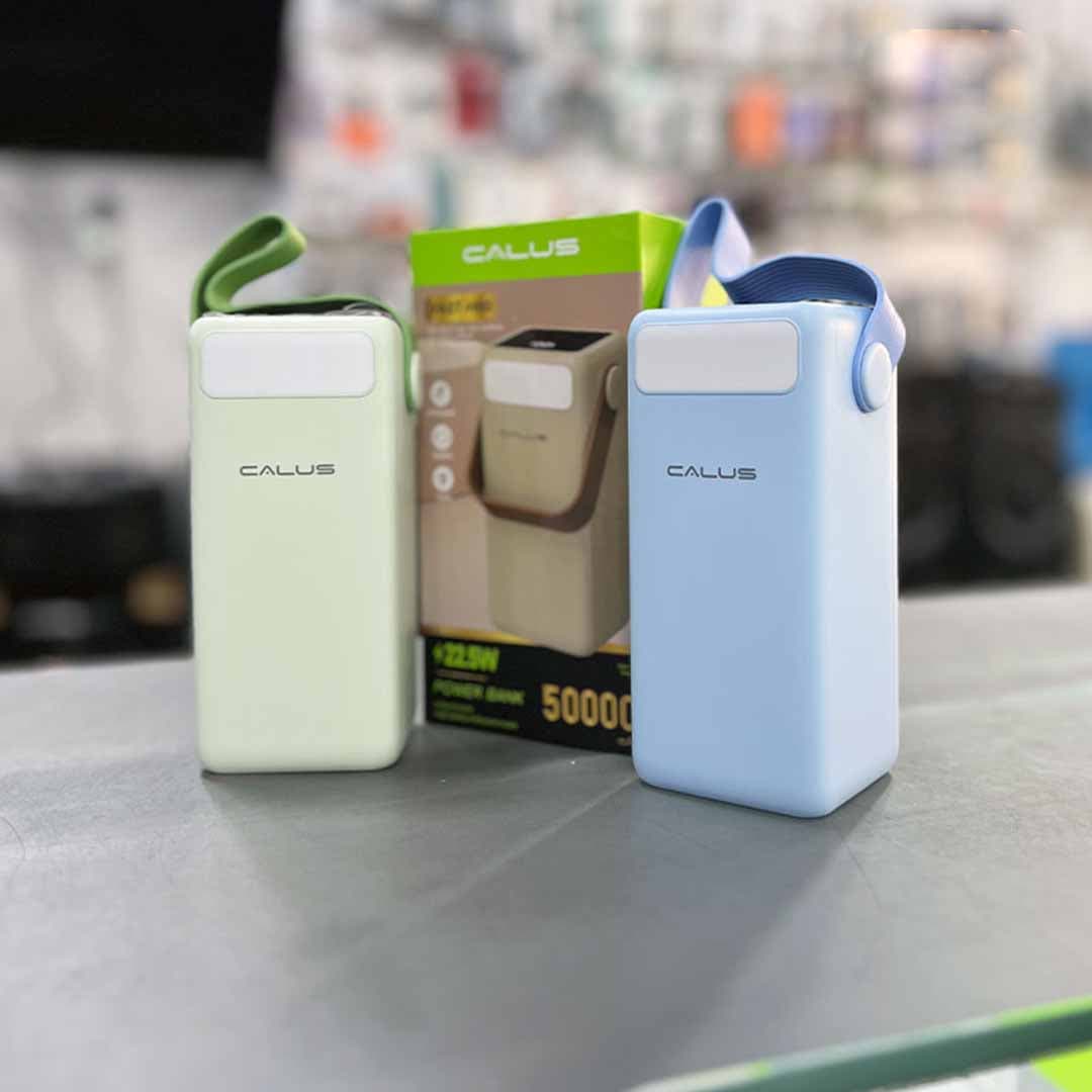 Calus Fast-H50 50,000mAh Power Bank 22.5W Super Fast Charging, Multi-Port Backup Battery
