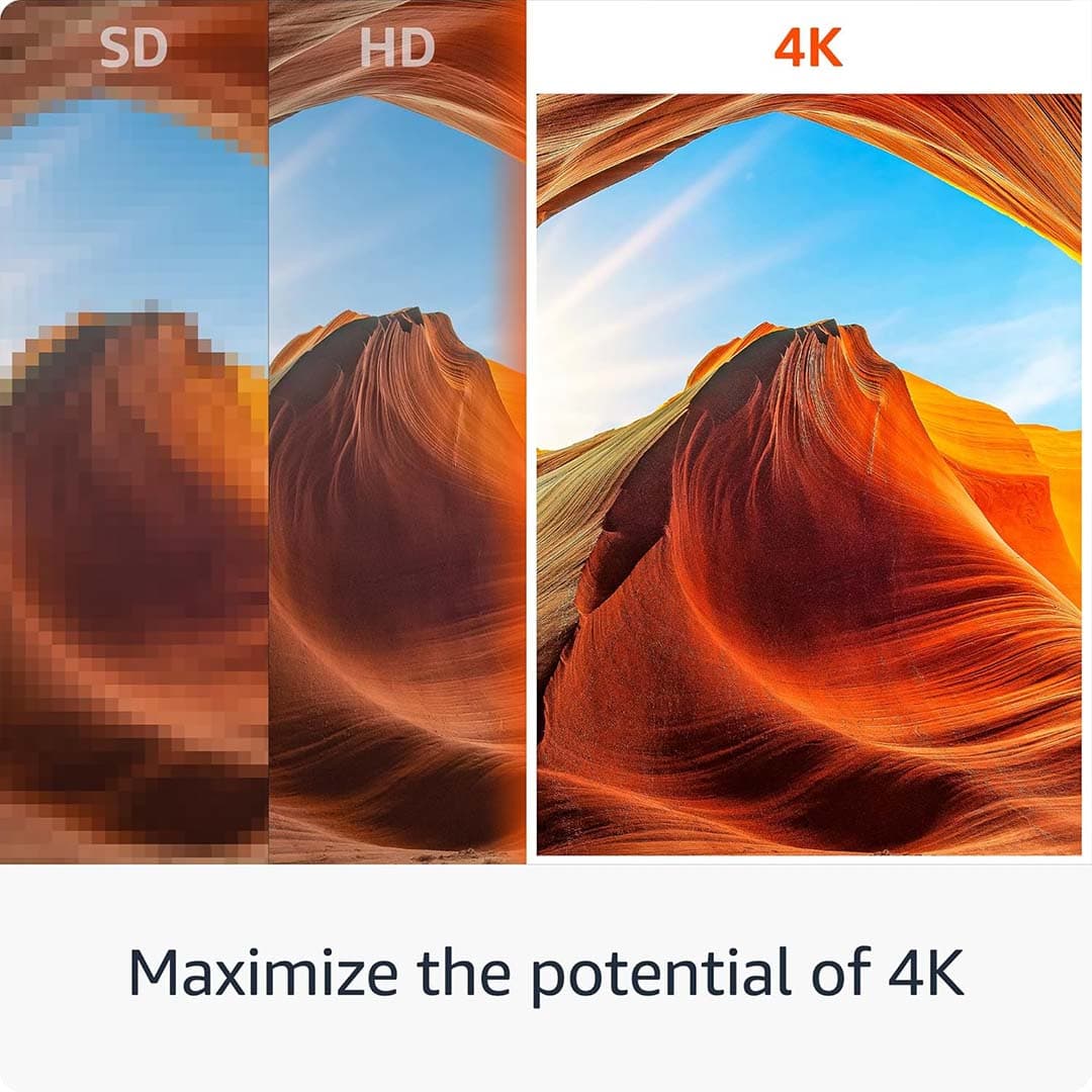 Fire TV Stick 4K with Alexa Voice Remote. Stream in 4K Ultra HD with Dolby Vision & Smart Home Control