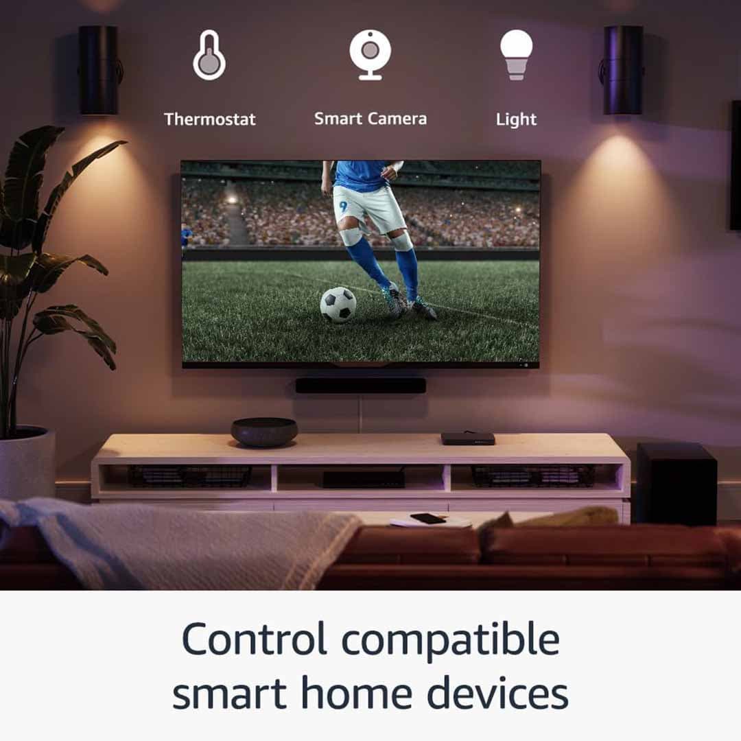 Fire TV Stick 4K with Alexa Voice Remote. Stream in 4K Ultra HD with Dolby Vision & Smart Home Control