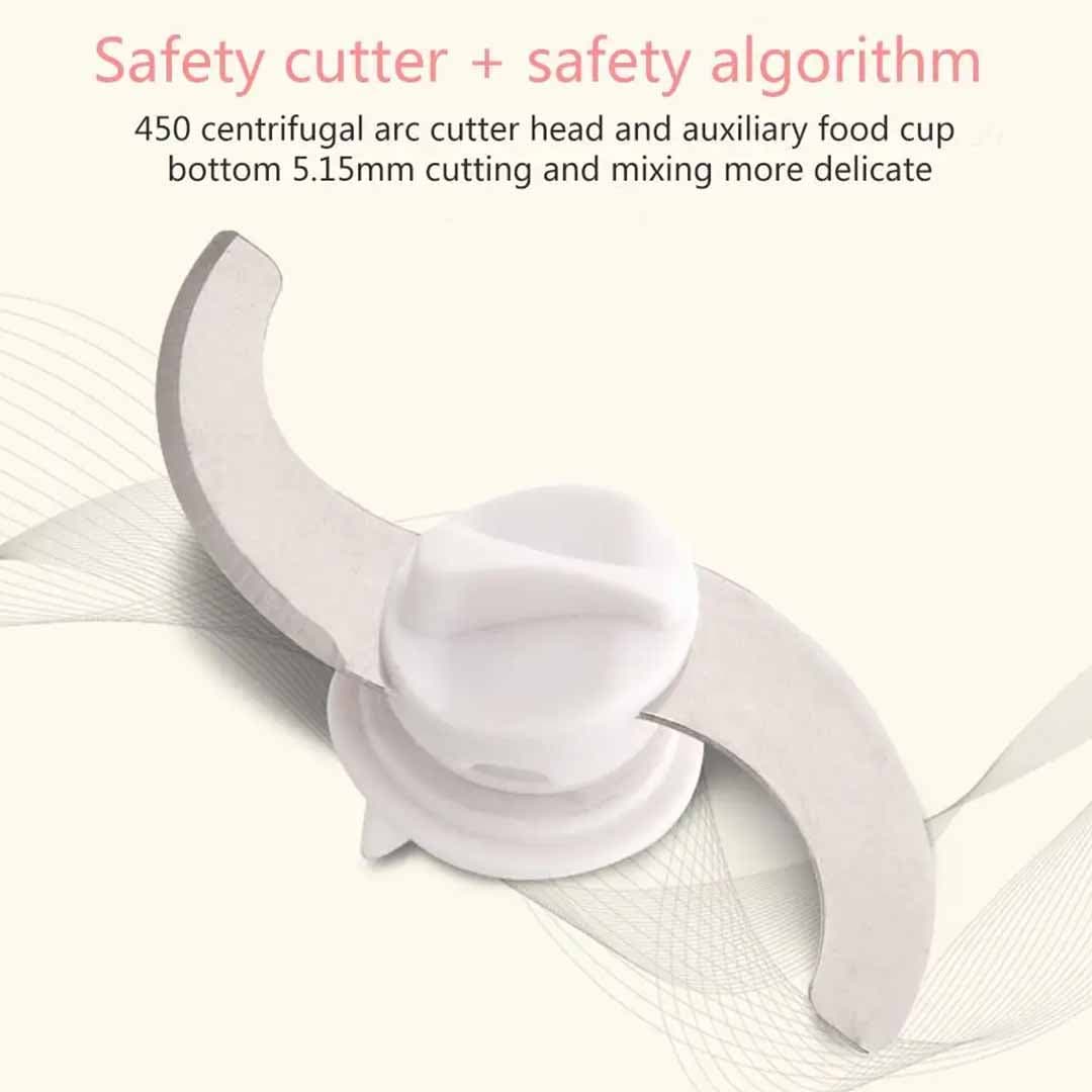  Baby Food Processor. Steam Cook, Blend, Defrost & Reheat, Compact Steamer Blender for Homemade Purees