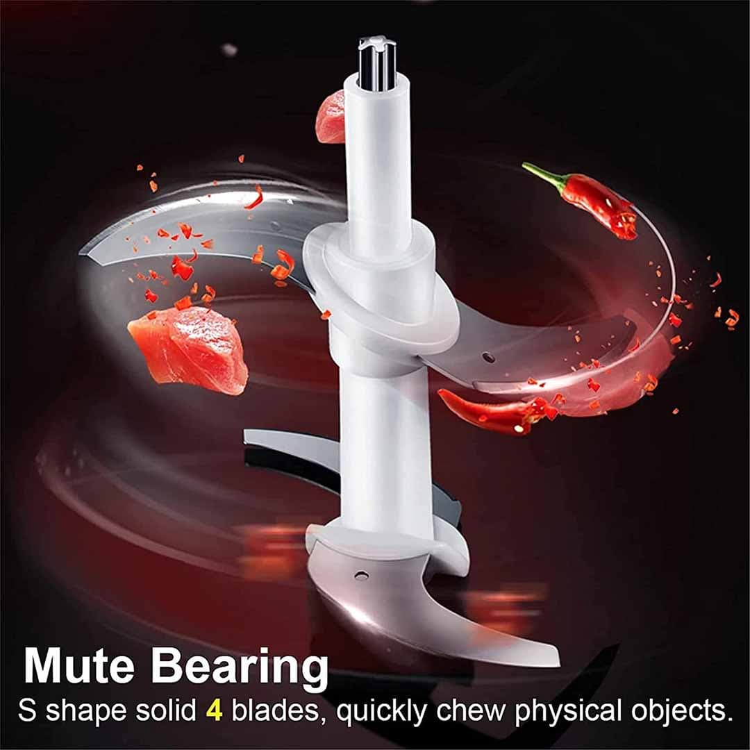 HOBBY LOBBY 3-in-1 Multi-Function Food Chopper. Electric Vegetable Mincer & Salad Prep Tool. Compact & Portable Kitchen Assistant for Garlic, Nuts, Onions, and Herbs