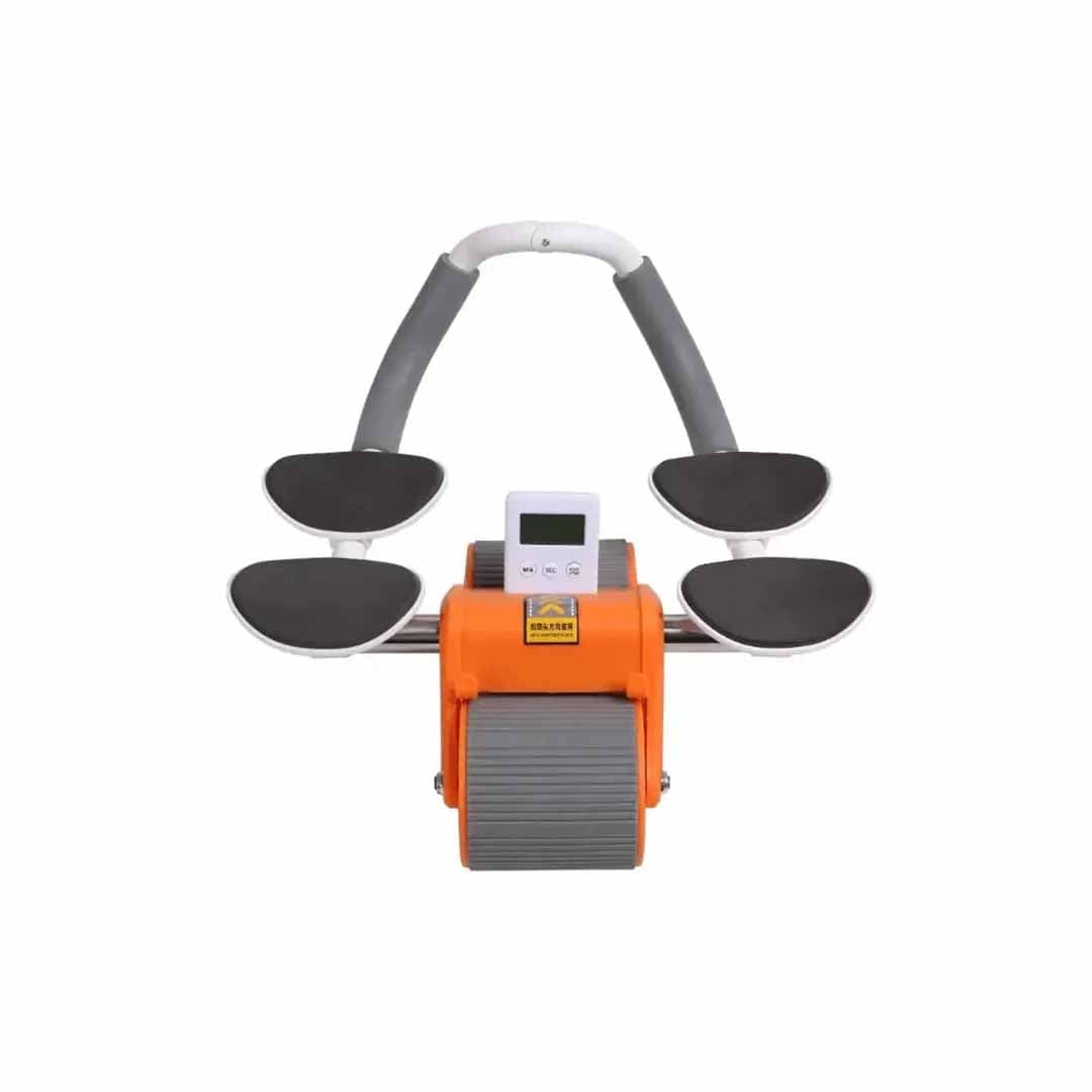 Automatic Rebound Abdomen Wheel with Elbow Support. Stable Abdominal Trainer for Home Gym.
