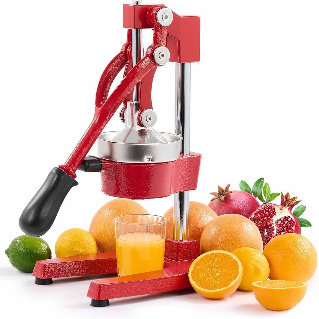 Manual Hand Press Juicer. Easy Squeeze Citrus & Fruit Extractor