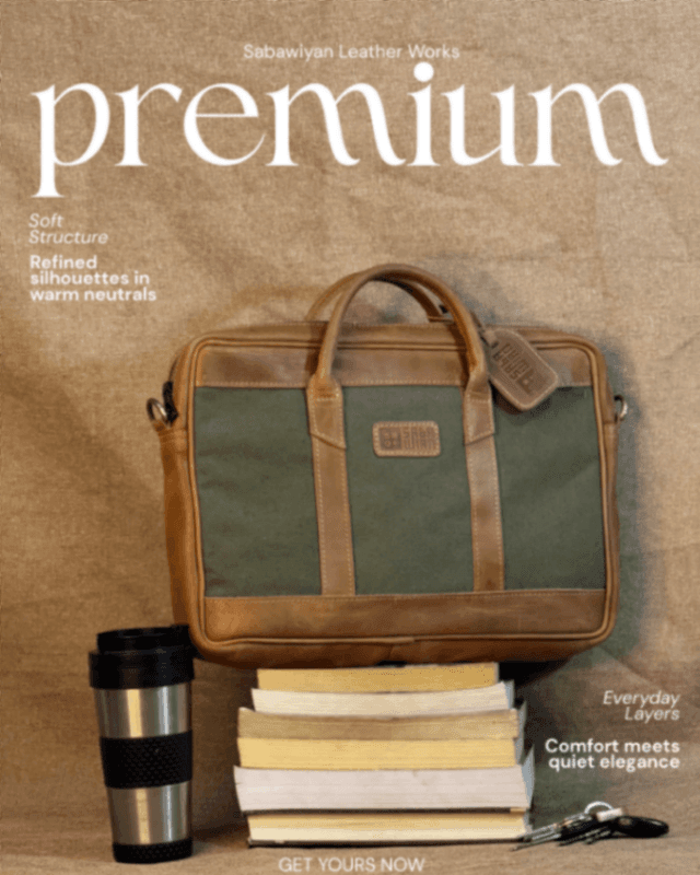 Sabawiyan canvas laptop Bag