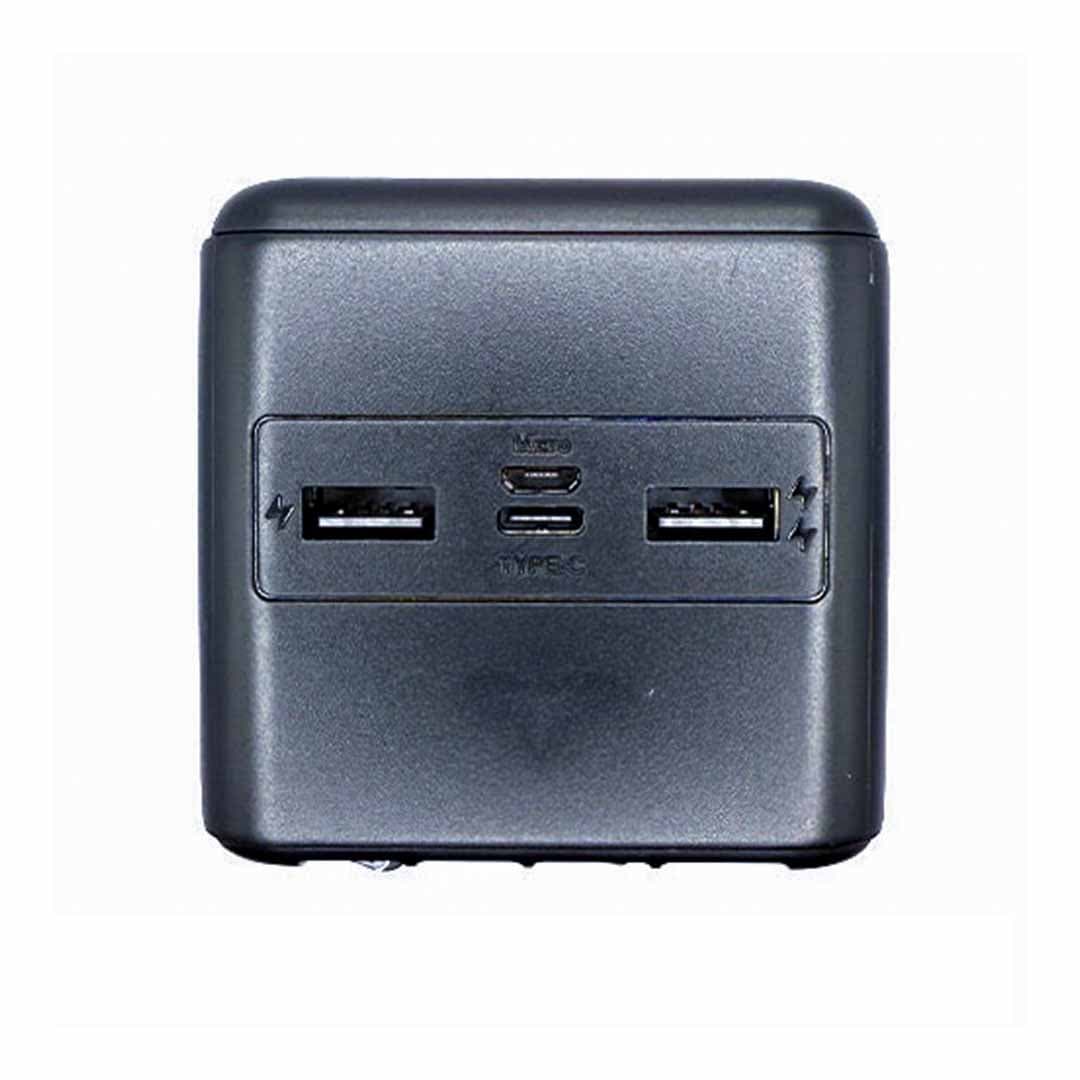 Calus Solar 560. Solar + Electric 50,000mAh Power Bank with Multi-Device Output, LCD Display & Rugged Design