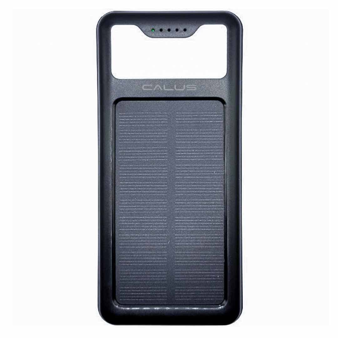 Calus Solar 560. Solar + Electric 50,000mAh Power Bank with Multi-Device Output, LCD Display & Rugged Design